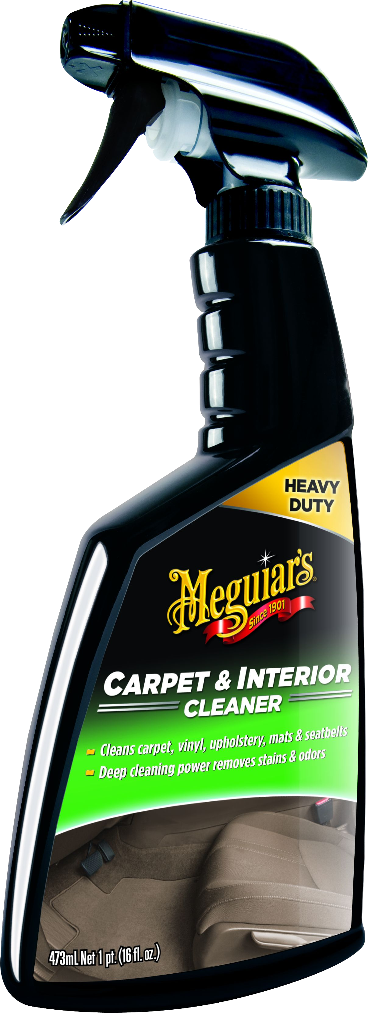 Produit pour moquette de voiture, nettoyant tissu auto, nettoyant de  moquette de voiture : Meguiar's Direct