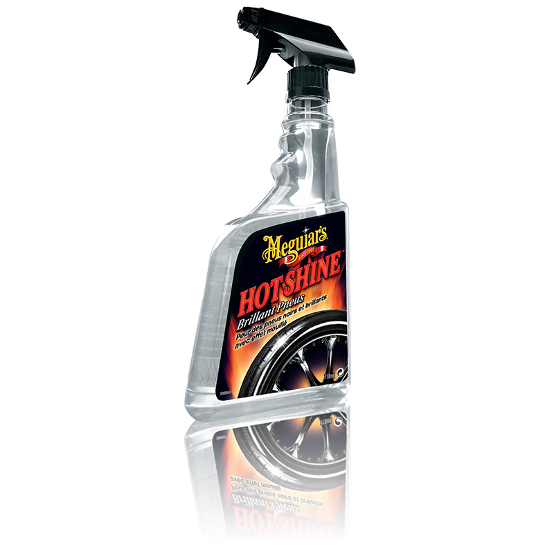 Produit de nettoyage des pneus Hot Shine Brillant Pneus, nettoyant pneus :  Meguiar's