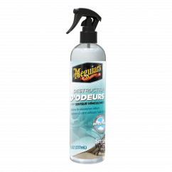 Meguiars Spray Destructeur D&rsquo;odeurs &ndash; Senteur V&eacute;hicule Neuf Entretien int&eacute;rieur