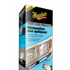 Meguiars Kit Rénovation d’optiques 2 étapes Kits, Packs & Promos