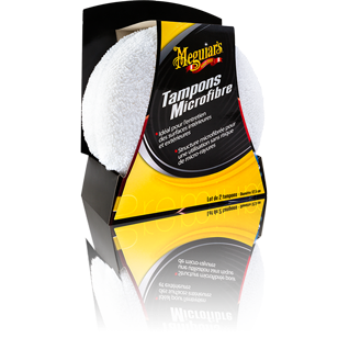 Meguiars Tampon Applicateur Microfibre x2 Intérieur