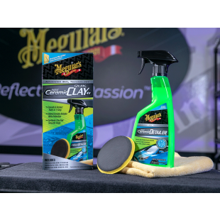 Meguiar's Direct - Kit de Décontamination Hybride Céramique avec produits et fond